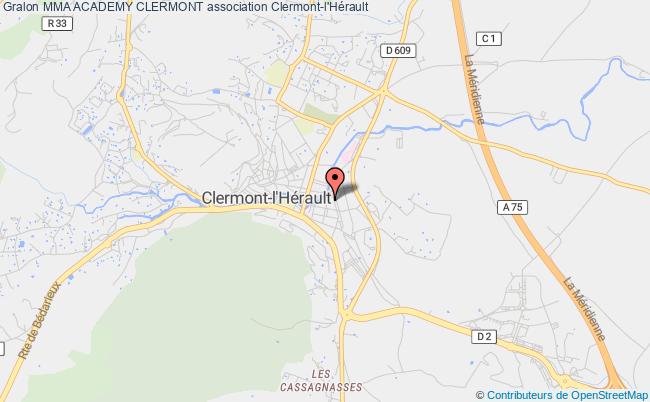plan association Mma Academy Clermont Clermont-l'Hérault