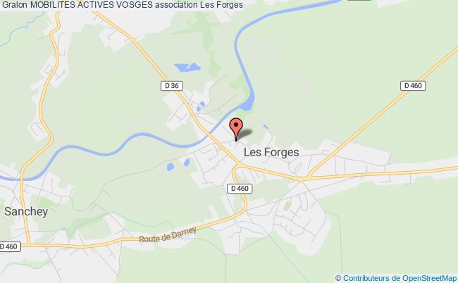 plan association Mobilites Actives Vosges Forges
