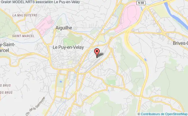 plan association Model'arts Le    Puy-en-Velay