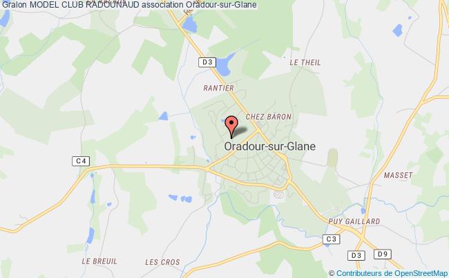 plan association Model Club Radounaud Oradour-sur-Glane