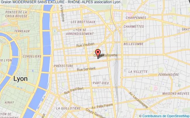 MODERNISER SANS EXCLURE - RHÔNE-ALPES