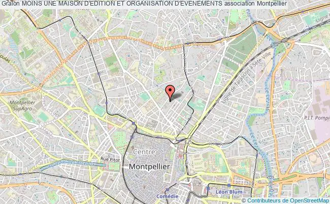 plan association Moins Une Maison D'edition Et Organisation D'evenements Montpellier