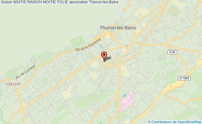 plan association Moitie Raison Moitie Folie Thonon-les-Bains