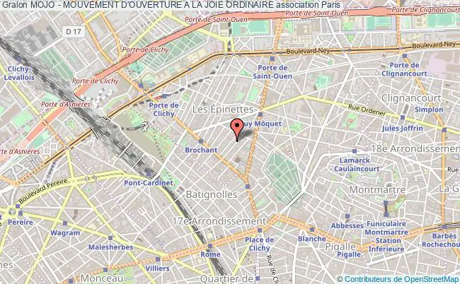 plan association Mojo - Mouvement D'ouverture A La Joie Ordinaire Paris