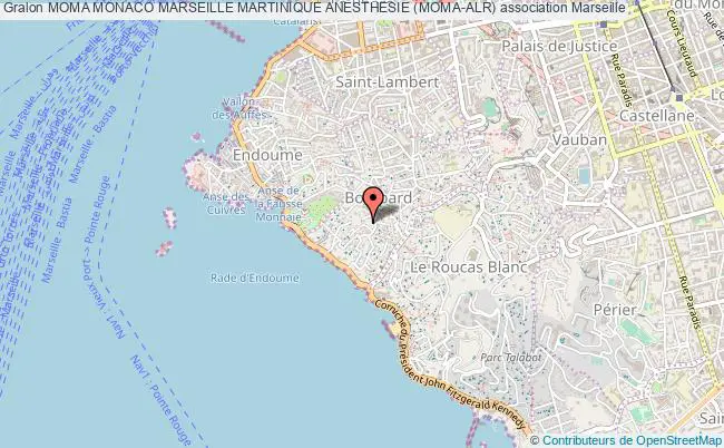 plan association Moma Monaco Marseille Martinique Anesthesie (moma-alr) Marseille