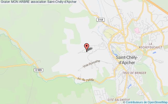 plan association Mon Arbre Saint-Chély-d'Apcher