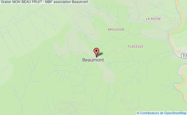plan association Mon Beau Fruit - Mbf Beaumont