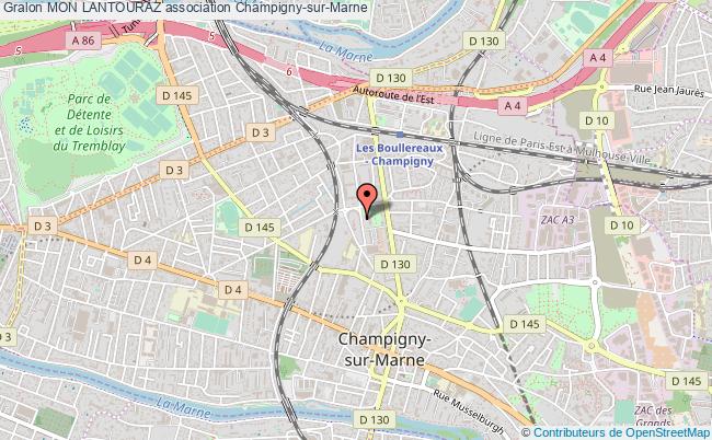 plan association Mon Lantouraz Champigny-sur-Marne