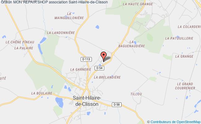 plan association Mon Repair'shop Saint-Hilaire-de-Clisson
