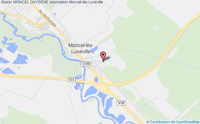 plan association Moncel Oxygene Moncel-lès-Lunéville