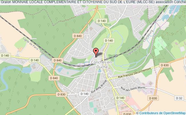 plan association Monnaie Locale Complementaire Et Citoyenne Du Sud De L'eure (mlcc-se) Conches-en-Ouche