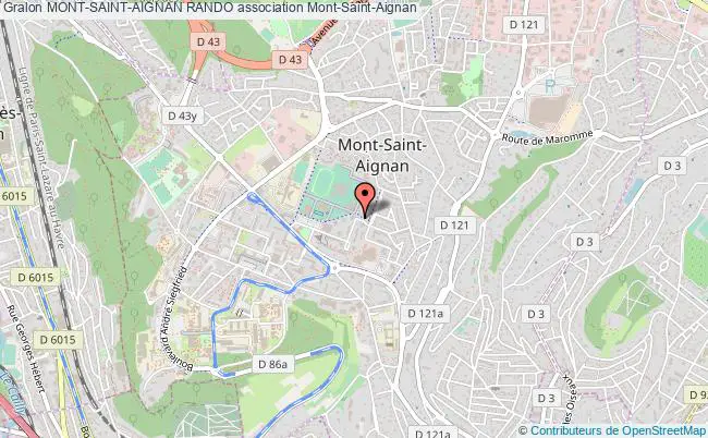plan association Mont-saint-aignan Rando Mont-Saint-Aignan