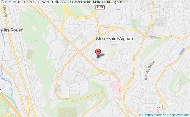 plan association Mont-saint-aignan Tennis Club Mont-Saint-Aignan