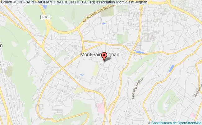 plan association Mont-saint-aignan Triathlon (m.s.a.tri) Mont-Saint-Aignan