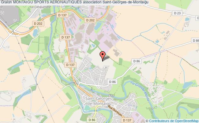 plan association Montaigu Sports Aeronautiques Saint-Georges-de-Montaigu
