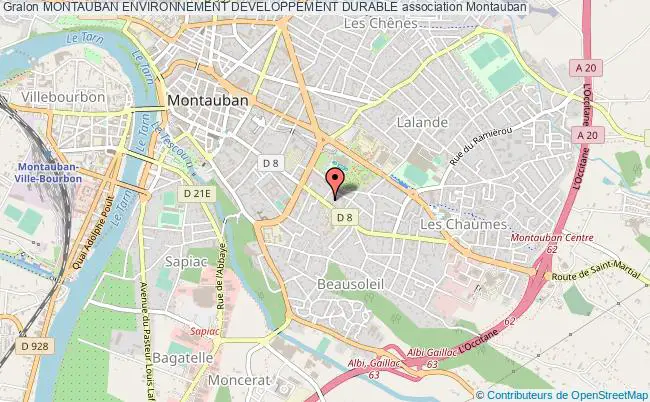 plan association Montauban Environnement Developpement Durable Montauban