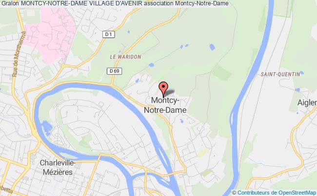 plan association Montcy-notre-dame Village D'avenir Montcy-Notre-Dame