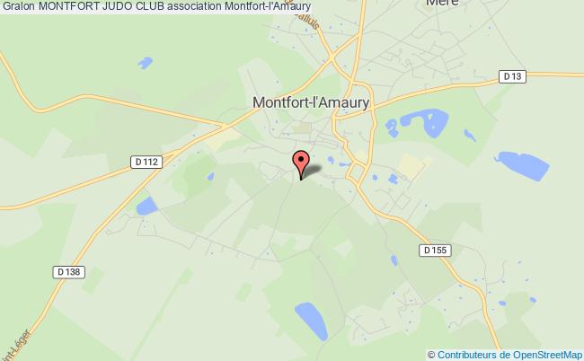 plan association Montfort Judo Club Montfort-l'Amaury