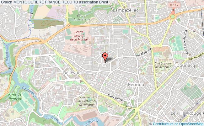 plan association MontgolfiÈre France Record Brest