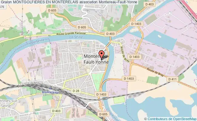 plan association MontgolfiÈres En Monterelais Montereau-Fault-Yonne
