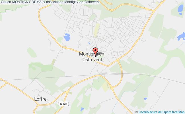 plan association Montigny Demain Montigny-en-Ostrevent