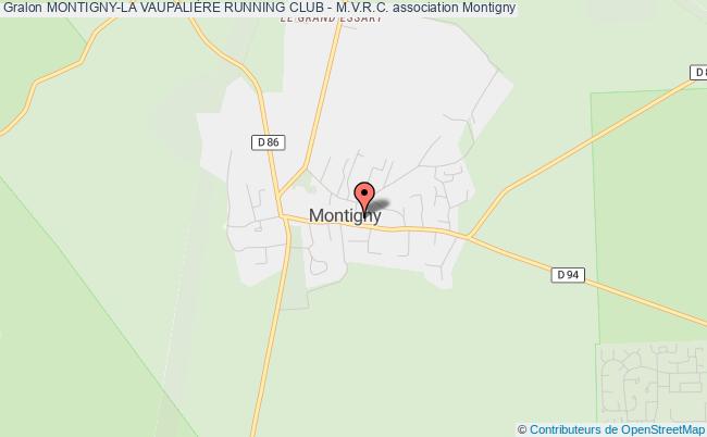 plan association Montigny-la VaupaliÈre Running Club - M.v.r.c. Montigny