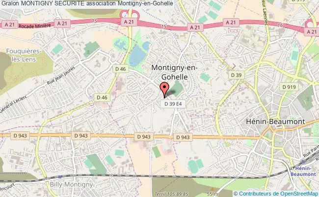 plan association Montigny Securite Montigny-en-Gohelle