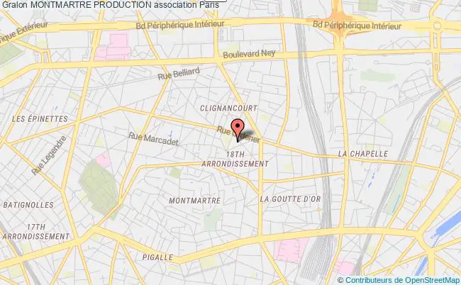 plan association Montmartre Production Paris