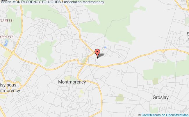plan association Montmorency Toujours ! Montmorency