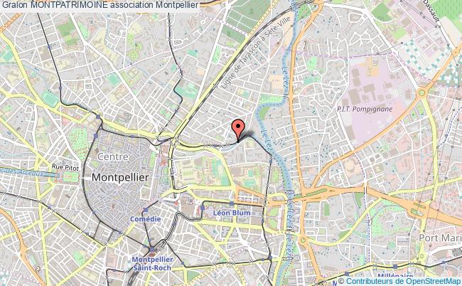 plan association Montpatrimoine Montpellier