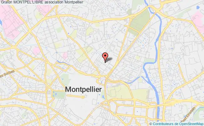 plan association Montpel'libre Montpellier