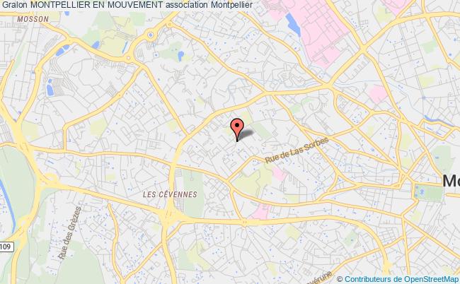 plan association Montpellier En Mouvement Montpellier