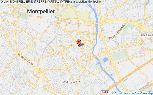 plan association Montpellier Entrepren'art'ial (mtpea) Montpellier