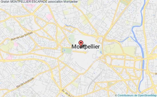 plan association Montpellier Escapade Montpellier