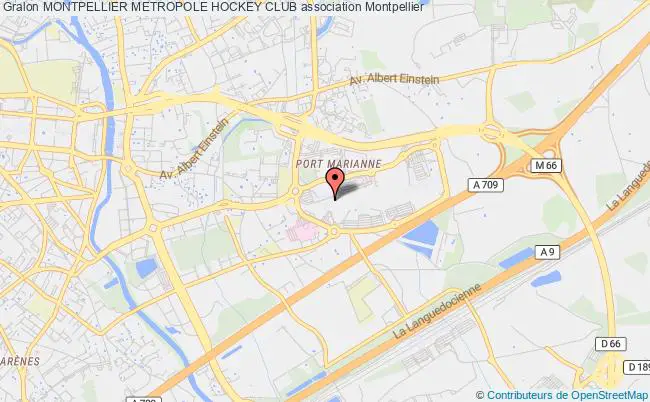 plan association Montpellier Metropole Hockey Club Montpellier