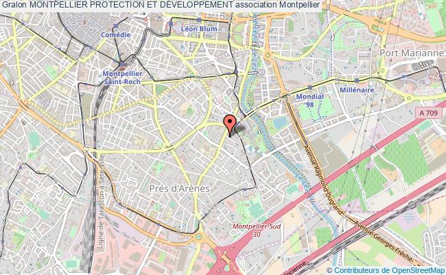 plan association Montpellier Protection Et DÉveloppement Montpellier
