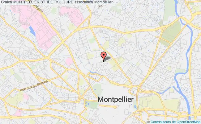 plan association Montpellier Street Kulture Montpellier
