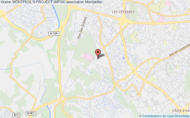 plan association Montpeul's Project (mp34) Montpellier