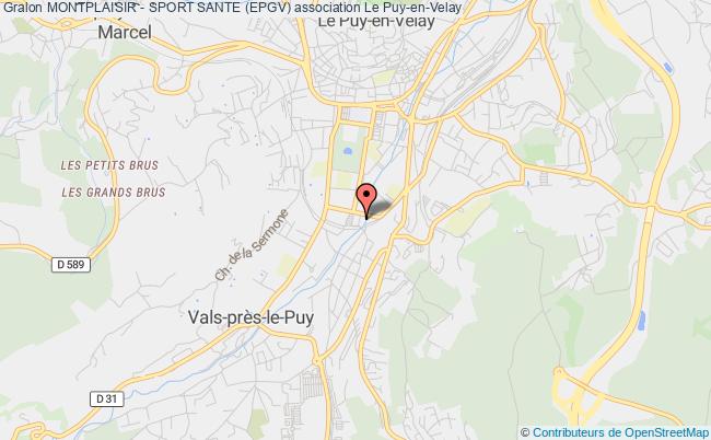 plan association Montplaisir - Sport Sante (epgv) Le    Puy-en-Velay