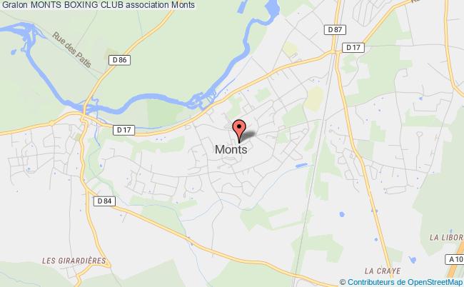 plan association Monts Boxing Club Monts
