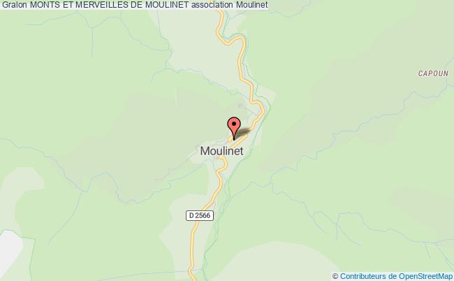 plan association Monts Et Merveilles De Moulinet Moulinet