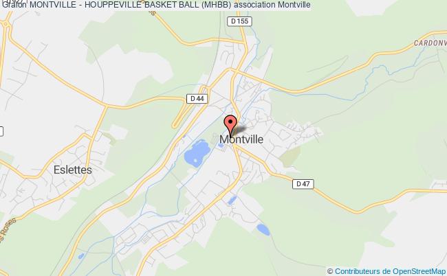 plan association Montville - Houppeville Basket Ball (mhbb) Montville