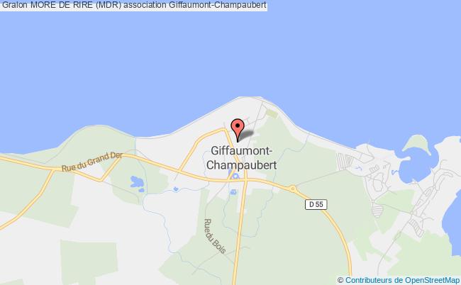 plan association More De Rire (mdr) Giffaumont-Champaubert