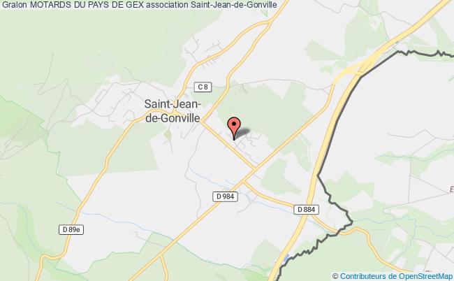 plan association Motards Du Pays De Gex Saint-Jean-de-Gonville