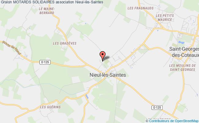 plan association Motards Solidaires Nieul-lès-Saintes