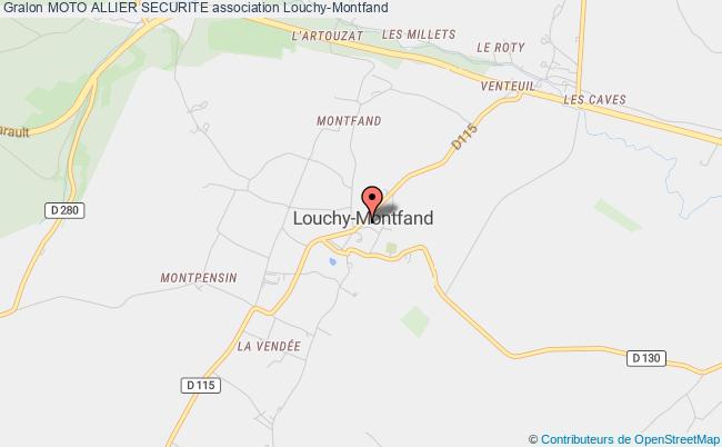plan association Moto Allier Securite Louchy-Montfand