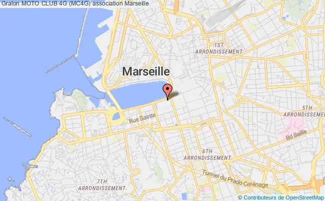 plan association Moto Club 4g (mc4g) Marseille