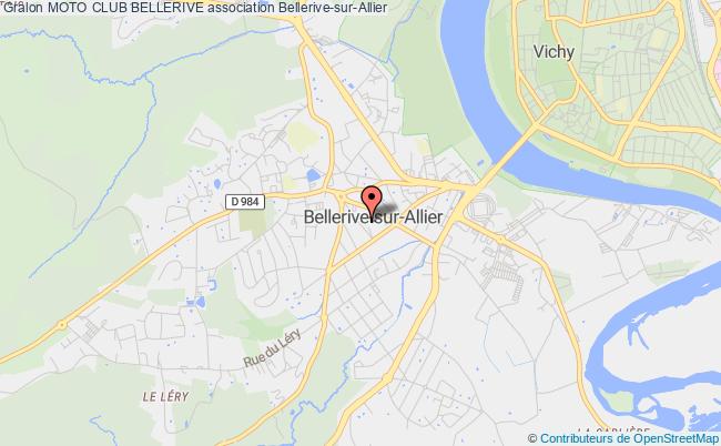 plan association Moto Club Bellerive Bellerive-sur-Allier