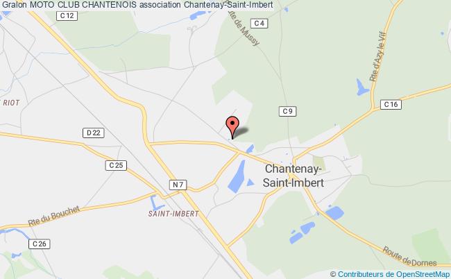 plan association Moto Club Chantenois Chantenay-Saint-Imbert