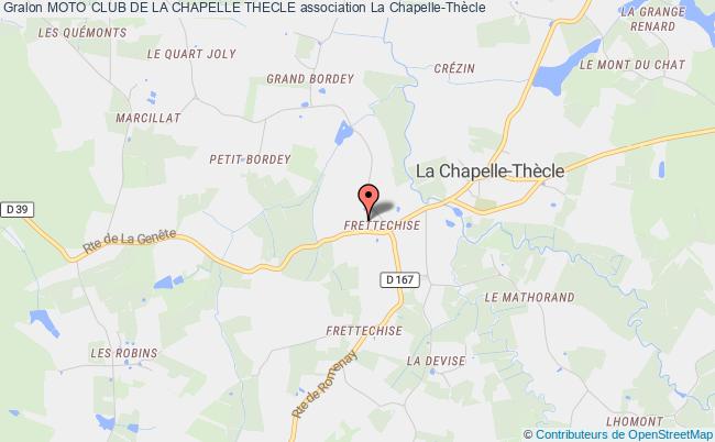 plan association Moto Club De La Chapelle Thecle La    Chapelle-Thècle